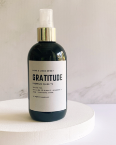 Home Spray GRATITUDE 250 ml \ WHITE TEA - Petite Margot