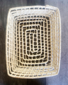 CANASTO HANOI \ SMALL (29X39X12 CM) - tienda online
