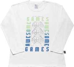 Camiseta Manga Longa Games