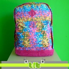 MOCHILA ESTAMPADA FLUOR - comprar online