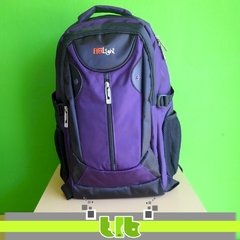 MOCHILA EVERLIGTH ROMBOS VIOLETA 47X23X13