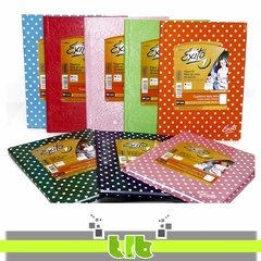 CUADERNO TAPA DURA EXITO LILA X 48H