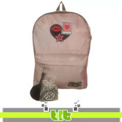 MOCHILA 47S GLITTER Q471805 44X25X13