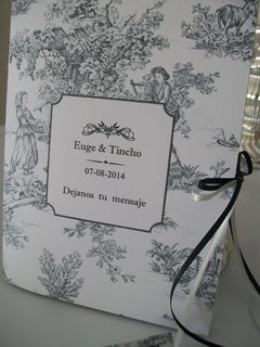 Libro de firmas para mesa
