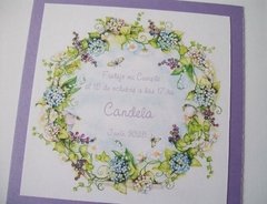 Invitación Montada Cuadrada - Con Tutti i Fiocchi