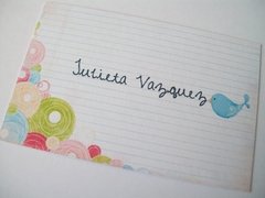 Pack Tarjetas personales x 50 en internet