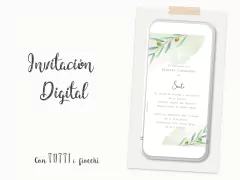 Invitación Digital - Con Tutti i Fiocchi