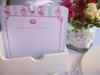 Tarjetas colgantes para mensajes