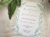 Invitación Simple Rectangular