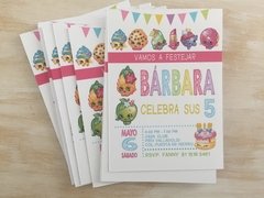 Invitación Simple Rectangular - Con Tutti i Fiocchi