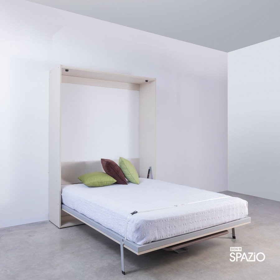  Cama Rebatible 2 Plazas Vertical Mesa Don H Spazio