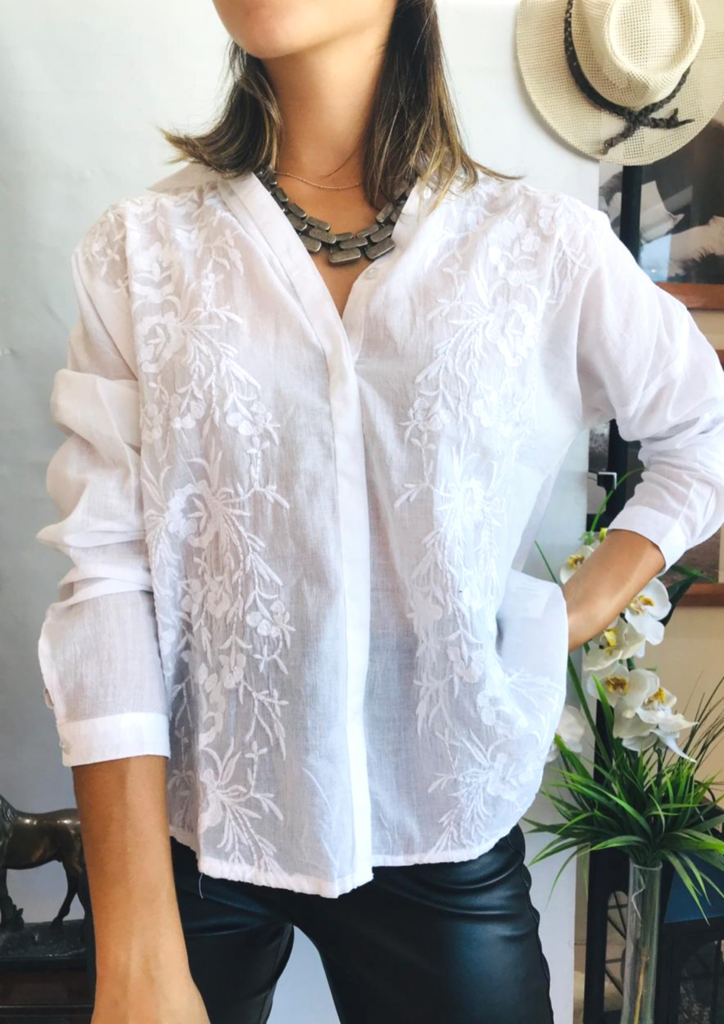 camisas bordadas de mujer