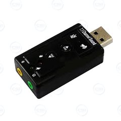 ADAPTADOR USB SONIDO GENERICO 7,1