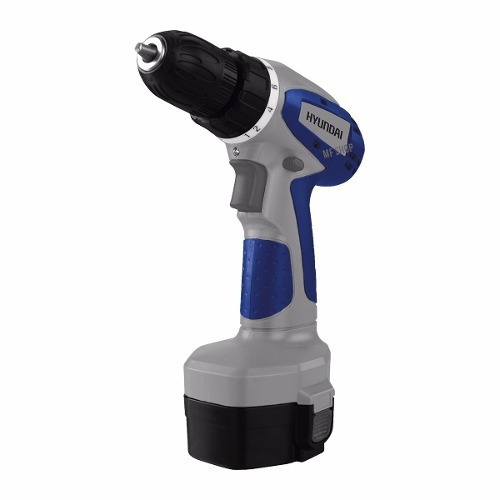 Taladro Atornillador Hyundai Batería 14.4v Maletín + Mechas
