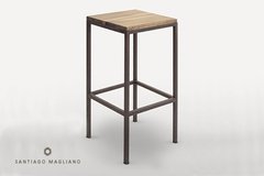 Banqueta alta sin respaldo