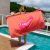 Canga de Praia Personalizada | Estampa Zebra Pink - comprar online