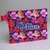 Necessaire Clutch Personalizada | Estampa Flores Hisbiscus