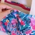 Bolsa Slim Personalizada | Estampa Floral Rosa - Âncora Pink