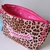 Necessaire Slim Personalizada | Estampa Onça - Âncora Pink
