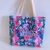 Bolsa Slim Personalizada | Estampa Floral Rosa na internet