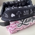 Necessaire Box Personalizada | Estampa Corações Chevron - Âncora Pink