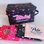 Kit Necessaires Personalizadas Makes | Estampa Corações