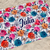 Kit Summer Personalizado = Canga de Praia + Almofadinha | Estampa Borboletas Coloridas - comprar online