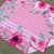Canga Toalha Personalizada | Estampa Floral Aquarela Rosa - comprar online