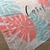 Canga de Praia Personalizada | Estampa Folhas Coral na internet