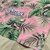 Canga de Praia Personalizada | Estampa Folhas Rosa - loja online