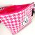 Kit Necessaires Slim Estampa Xadrez Pied de Poule - comprar online