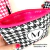Necessaire Slim M (média) • Xadrez Pied de Poule personalizada - loja online