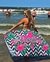 Canga de Praia Personalizada | Estampa Hibiscus - comprar online