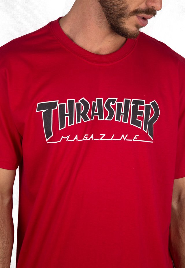 blusa thrasher vermelha