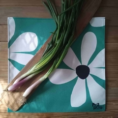 Imagen de Individuales linea FLOR BLANCA