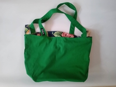 bolso reversible en tela. - comprar online
