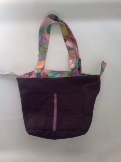 bolso reversible en tela. - comprar online