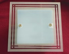 Imagen de P502 - Plafón Artesanal Para 1 Luz Led O Bc Únicos En El Mercado!!