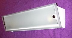 PB400 - Plafón De 2 Luces Para Pared Con 2 Vidrios Ideal Para Baño!!