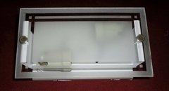 DP1300 - Difusor Para Pared 2 Luces En Vidrio Plano Dibujo Único!! en internet