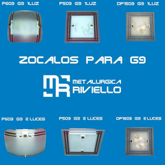 Imagen de P603 G9/1 - Plafón Vidrio Curvo Para Lámpara De G9. Una Belleza Única