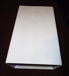 DP2002 - Difusor De Chapa Para 2 Luces Ideal Pasillo O Hall!! - tienda online