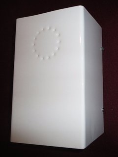 DP2002 - Difusor De Chapa Para 2 Luces Ideal Pasillo O Hall!! en internet