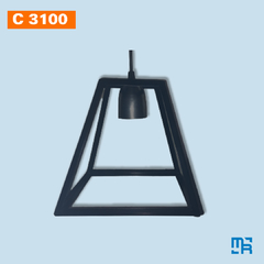 C3100 - COLGANTE DE HIERRO TRAPEZOIDAL, DISTINTO A TODOS!! - comprar online