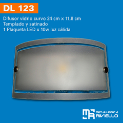 DL123 - Difusor Curvo con LED cambiable!! Se quema, se saca y se pone otro!! - comprar online