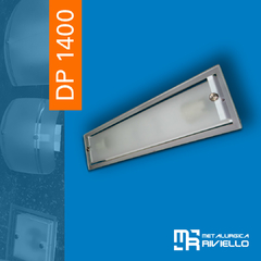 DP1400 - Difusor Para Pared Para 2 Luces En Vidrio Plano Único!!