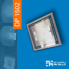 DP1502 - Difusor Para Pared 2 Luces Apto Led O Bc!! Dibujo Único!!