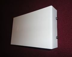 DL2000 - Difusor en chapa con plaqueta de led. Ultra chato y elegante!! - Metalúrgica Riviello