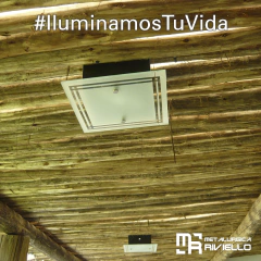 Imagen de P502 - Plafón Artesanal Para 1 Luz Led O Bc Únicos En El Mercado!!