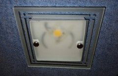 PL503 - Mini Plafón Con Plaqueta LED Descartable!! Único y original!! - tienda online